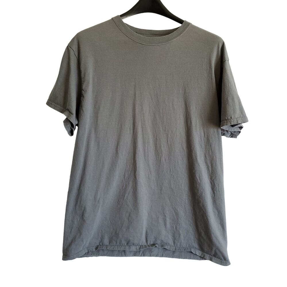 George T Shirt Tee Mens Size XL Gray Short Sleeve Summer 100% Cotton Gorpcore